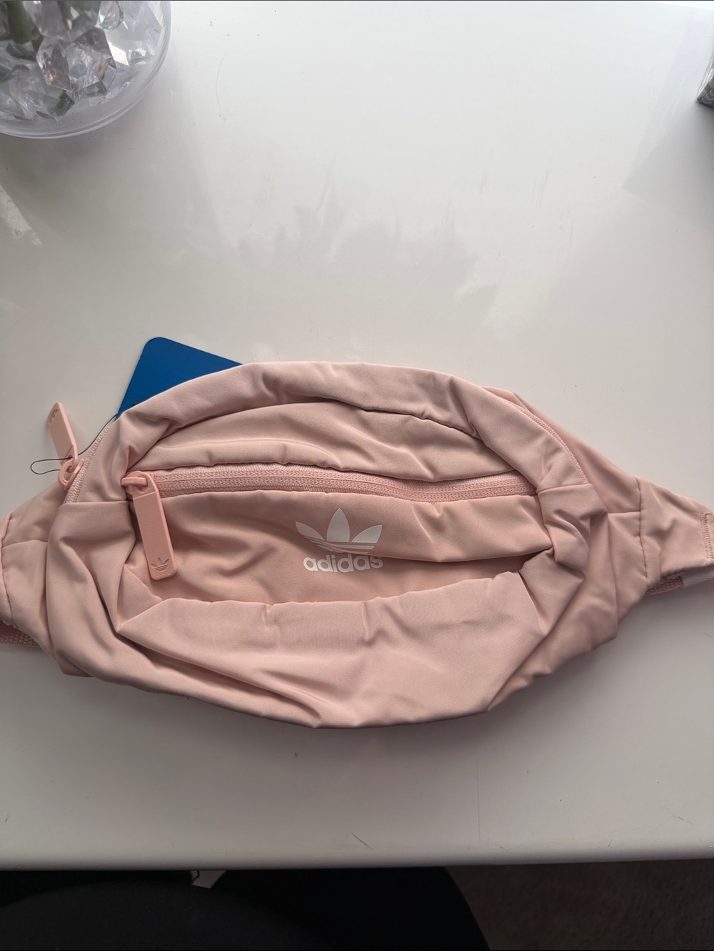 adidas Pale Pink Trefoil Crossbody Bag